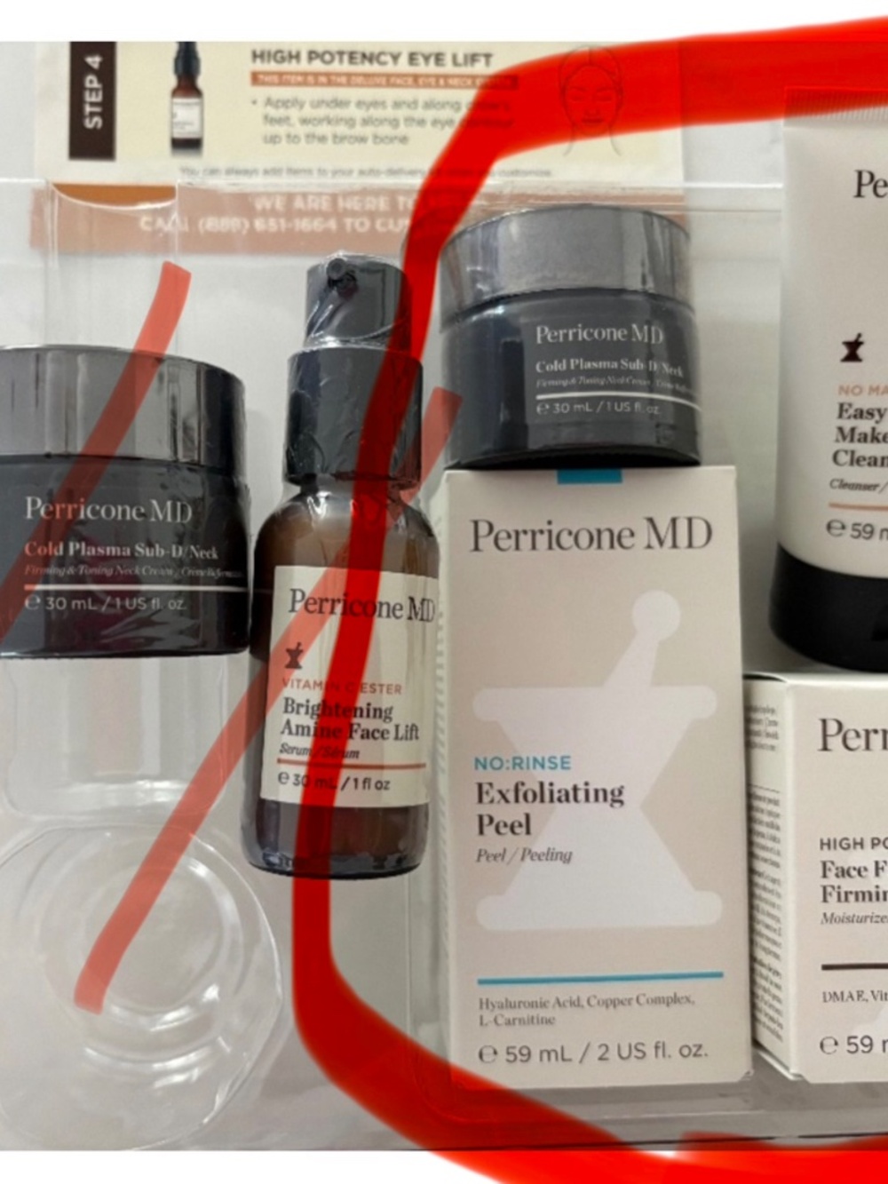 BRAND NEW Skin Care Perricone MD: Cold Plasma Sub-D Neck & Face Firming Kit - Picture 9 of 9